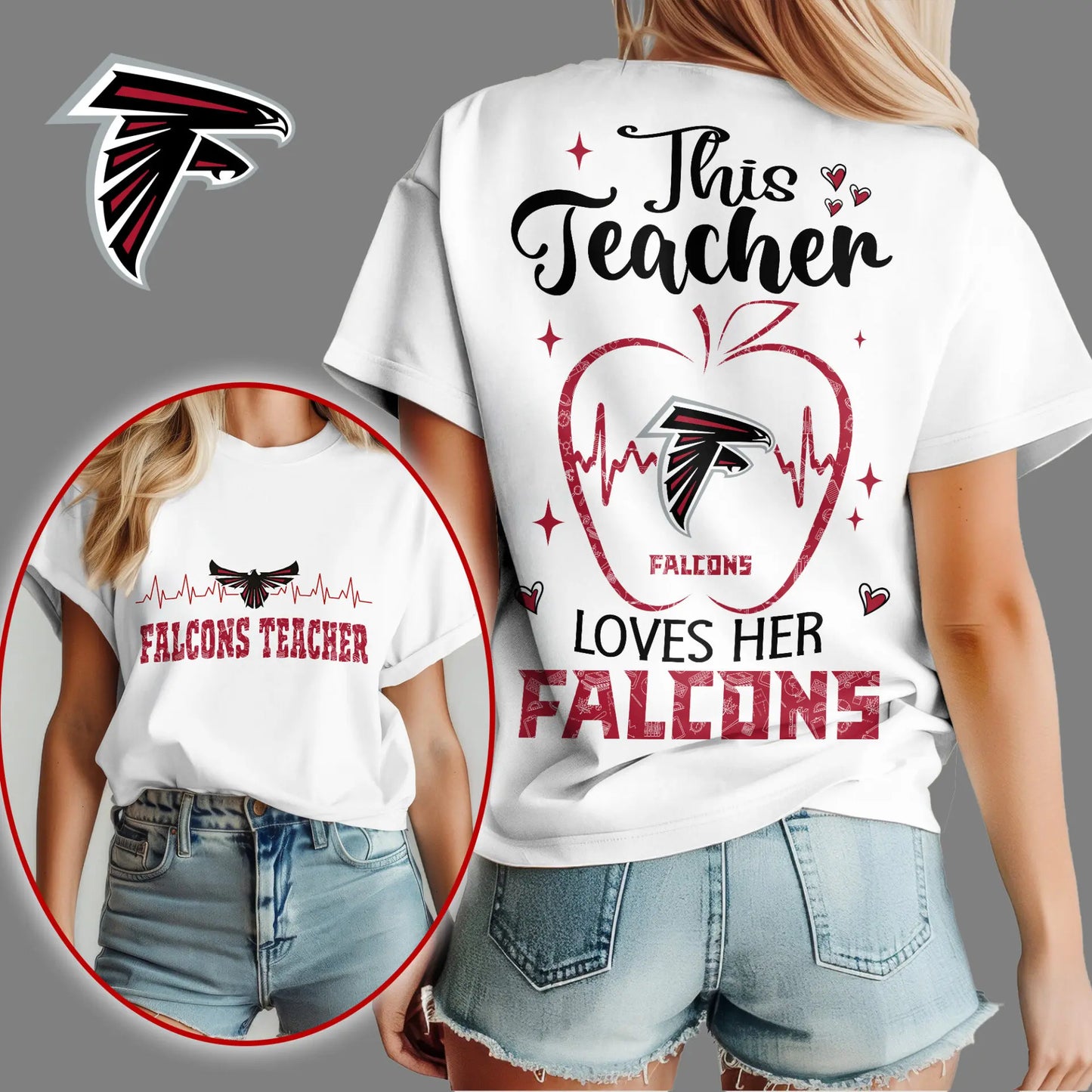 Atlanta Falcons | Premium Teacher Appreciation Month Women Shirt NY – HuddleStyle.com - Image 3
