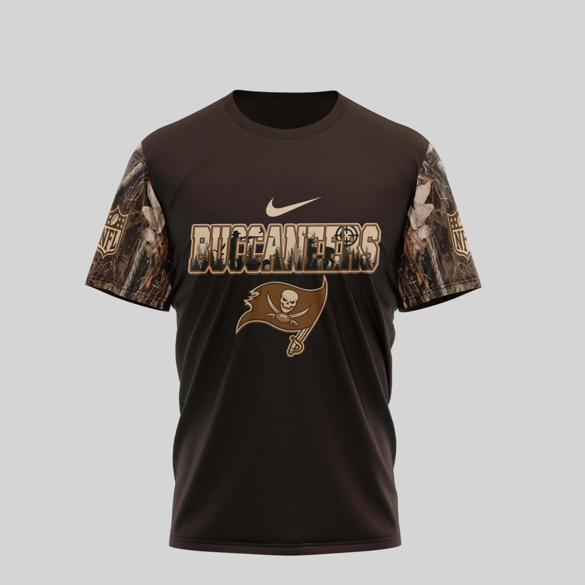Tampa Bay Buccaneers | Premium NFL Deer Hunting 3D Shirt TD – HuddleStyle.com - Image 3