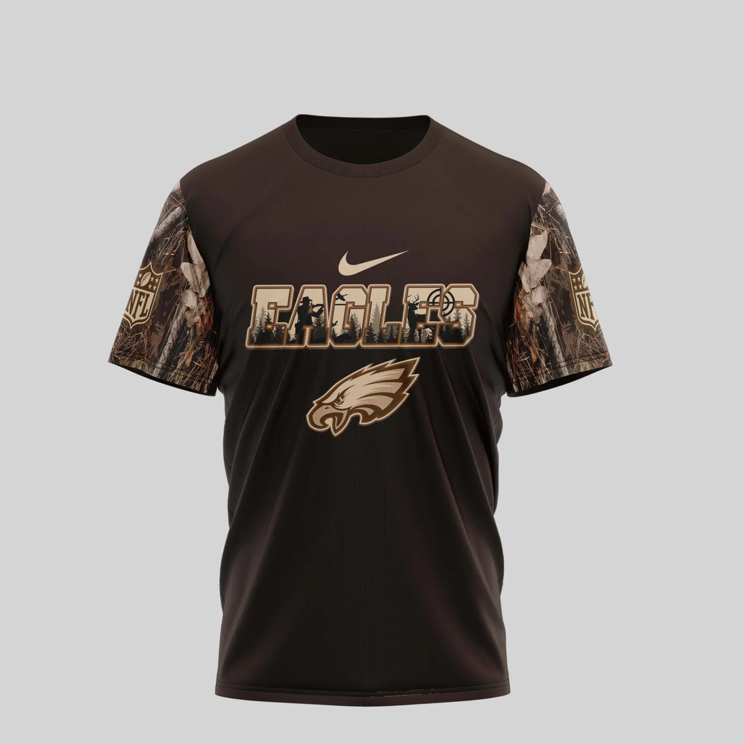 Philadelphia Eagles | Premium NFL Deer Hunting 3D Shirt TD – HuddleStyle.com - Image 3