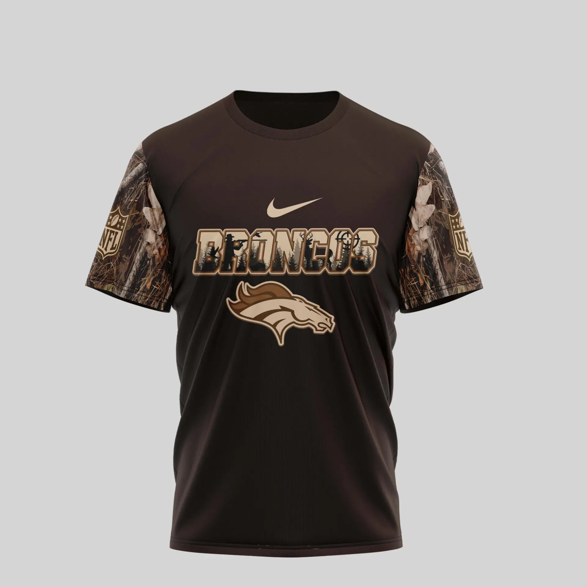 Denver Broncos | Premium NFL Deer Hunting 3D Shirt TD – HuddleStyle.com - Main