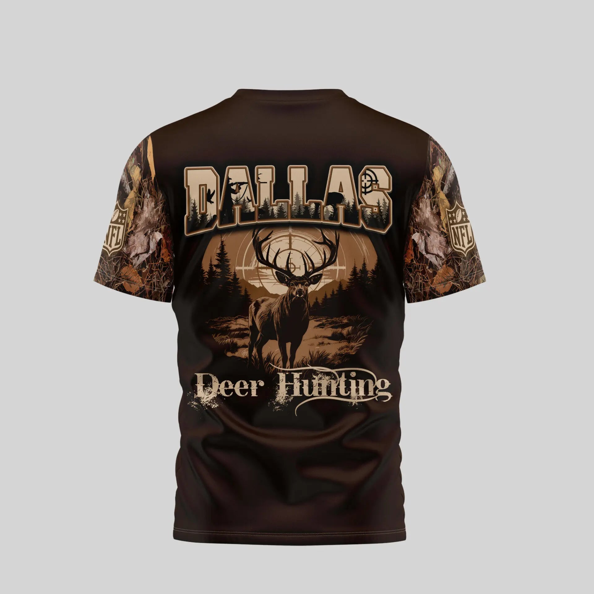 Dallas Cowboys | Premium NFL Deer Hunting 3D Shirt TD – HuddleStyle.com - Main