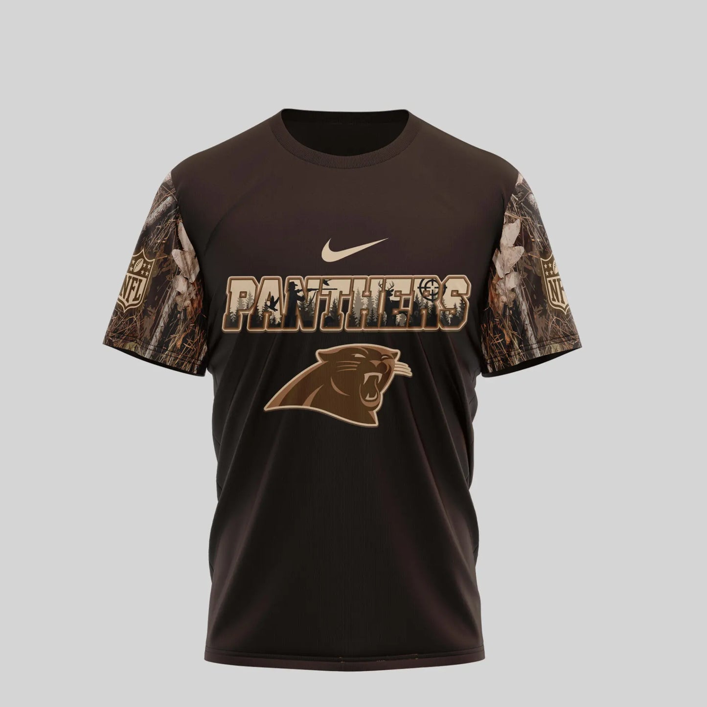 Carolina Panthers | Premium NFL Deer Hunting 3D Shirt TD – HuddleStyle.com - Image 4