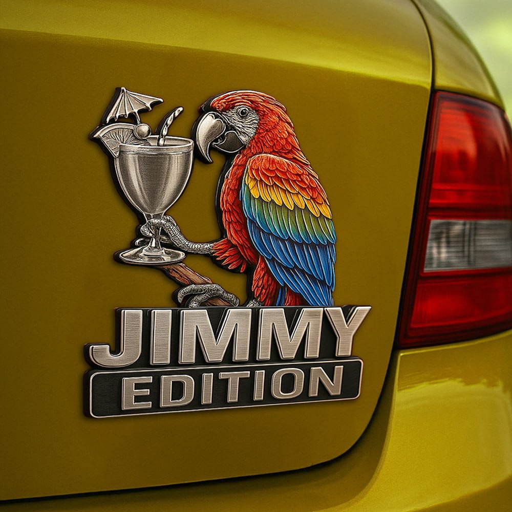 Premium JBT 3D Car Name Badge HI