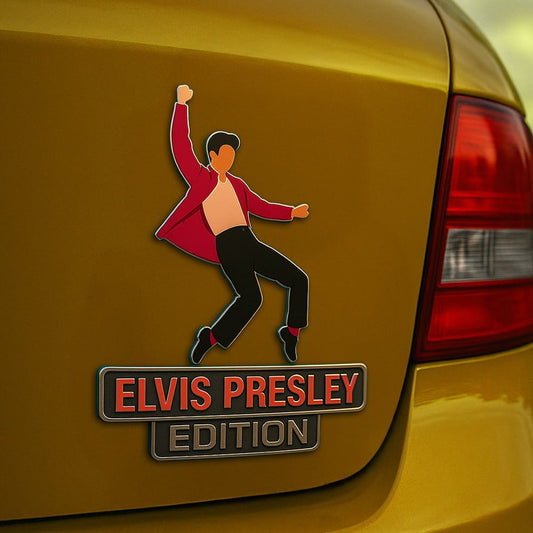 Premium ELV 3D Car Name Badge HI