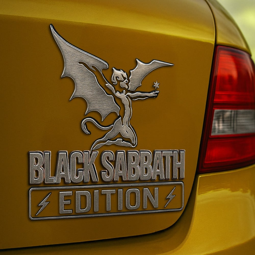 Premium BLST 3D Car Name Badge HI