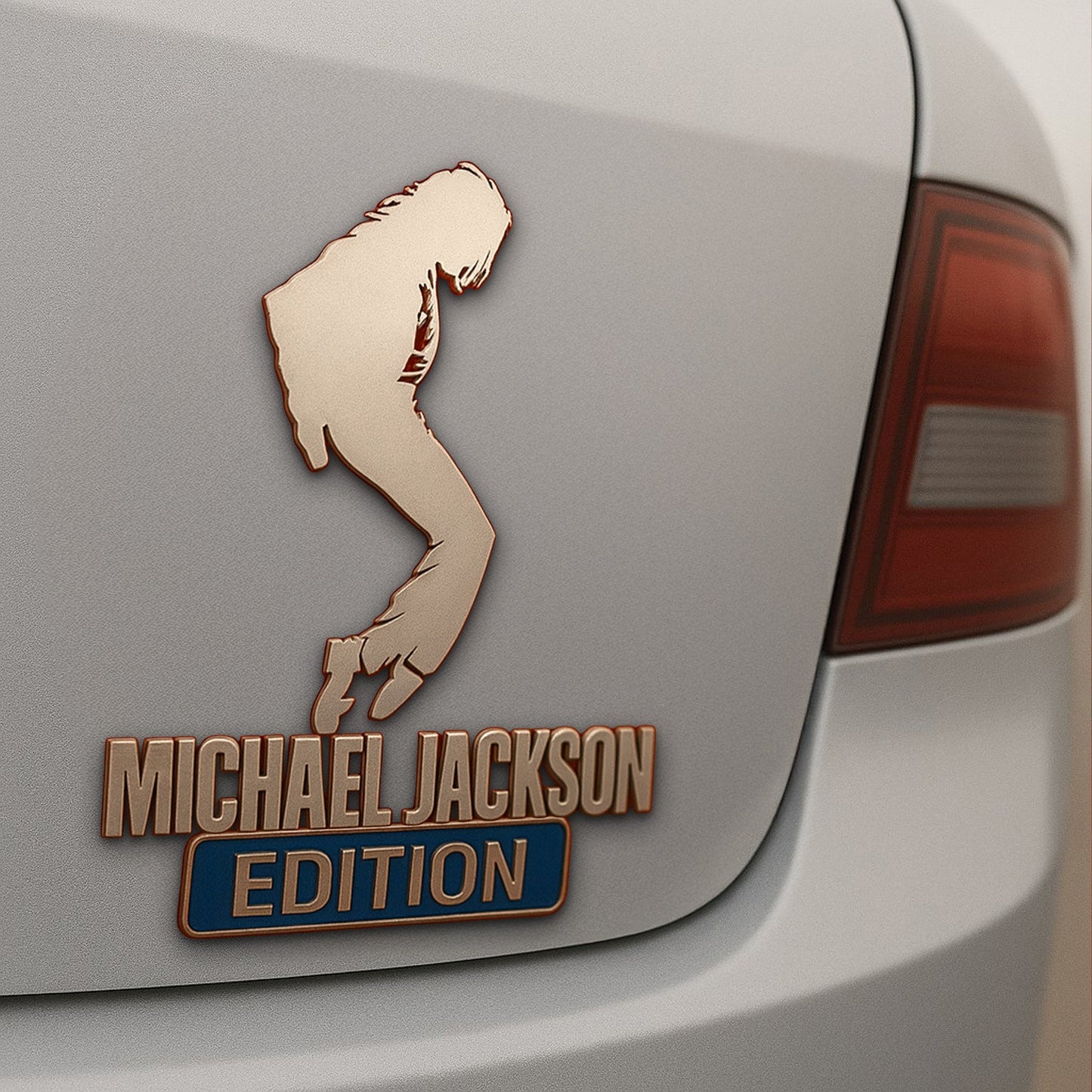Premium MJS 3D Car Name Badge HI