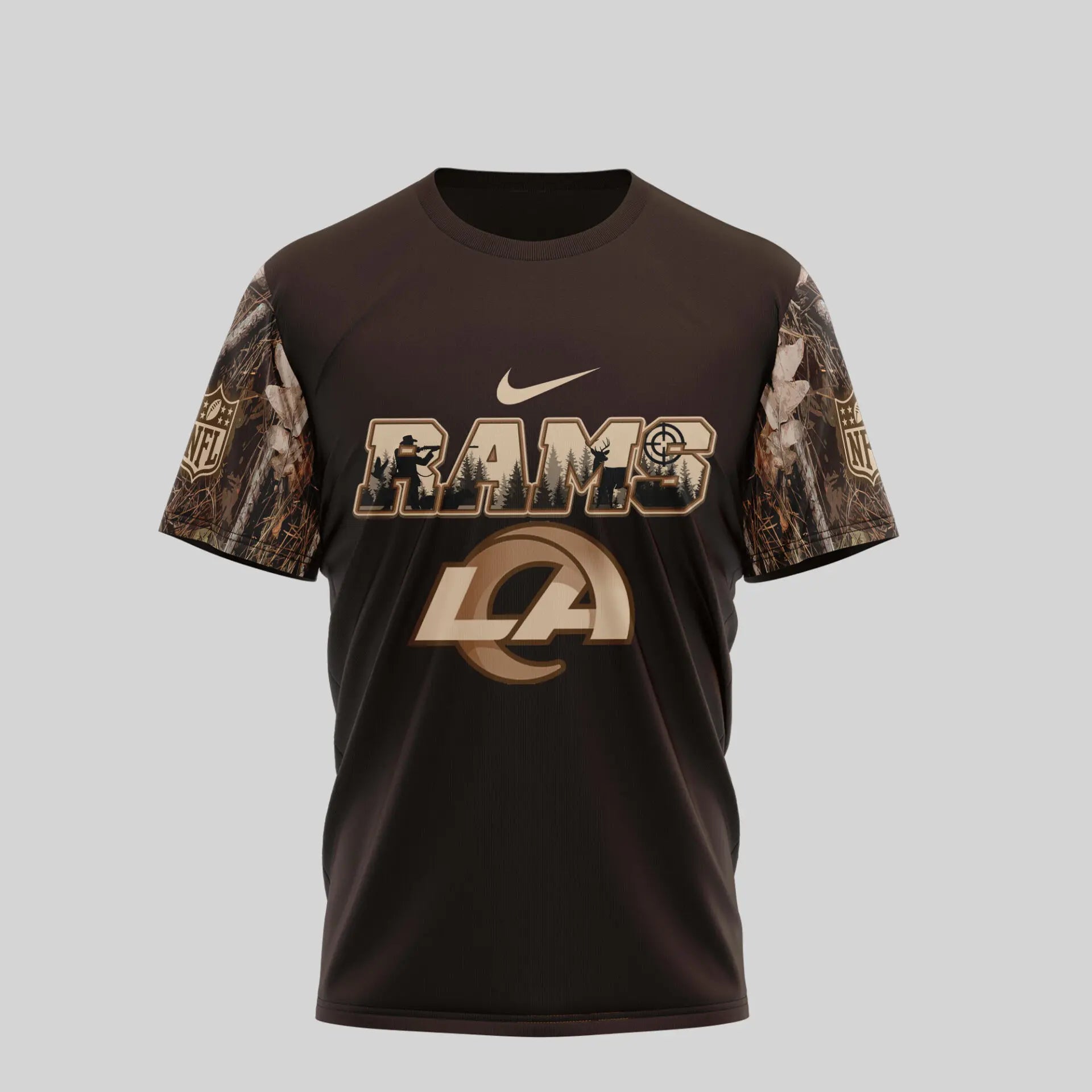 Los Angeles Rams | Premium NFL Deer Hunting 3D Shirt TD – HuddleStyle.com - Main