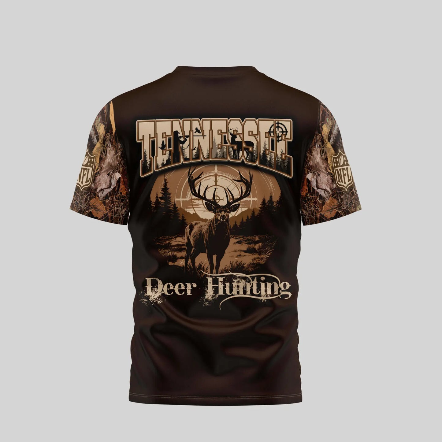 Tennessee Titans | Premium NFL Deer Hunting 3D Shirt TD – HuddleStyle.com - Image 3