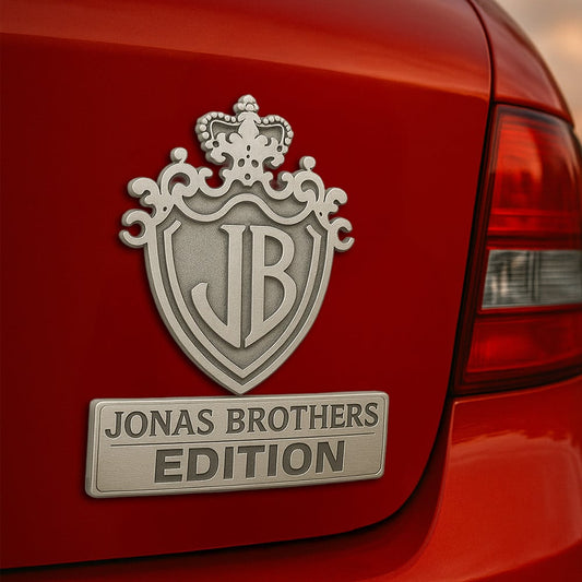Premium JNB 3D Car Name Badge HI