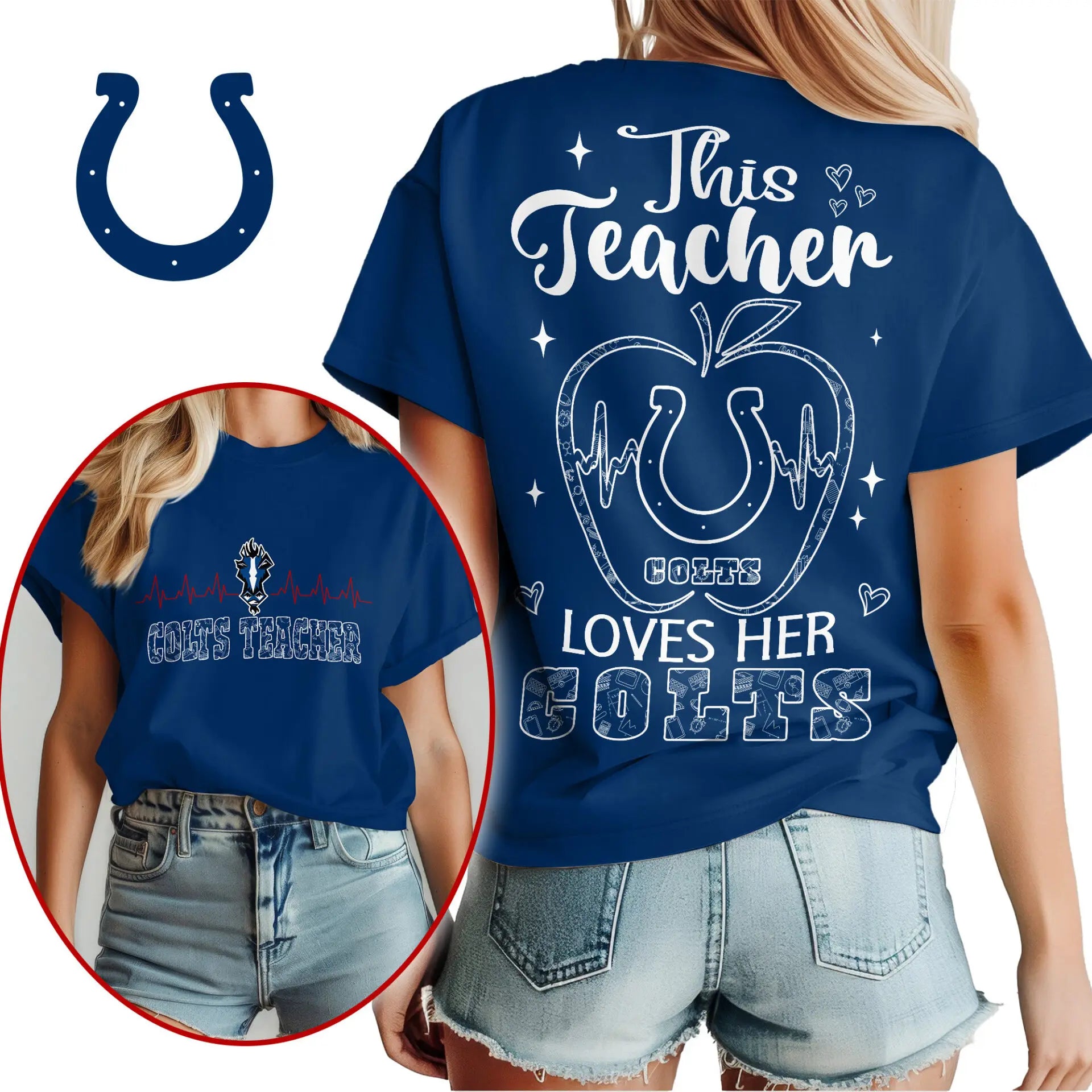 Indianapolis Colts | Premium Teacher Appreciation Month Women Shirt NY – HuddleStyle.com - Image 4