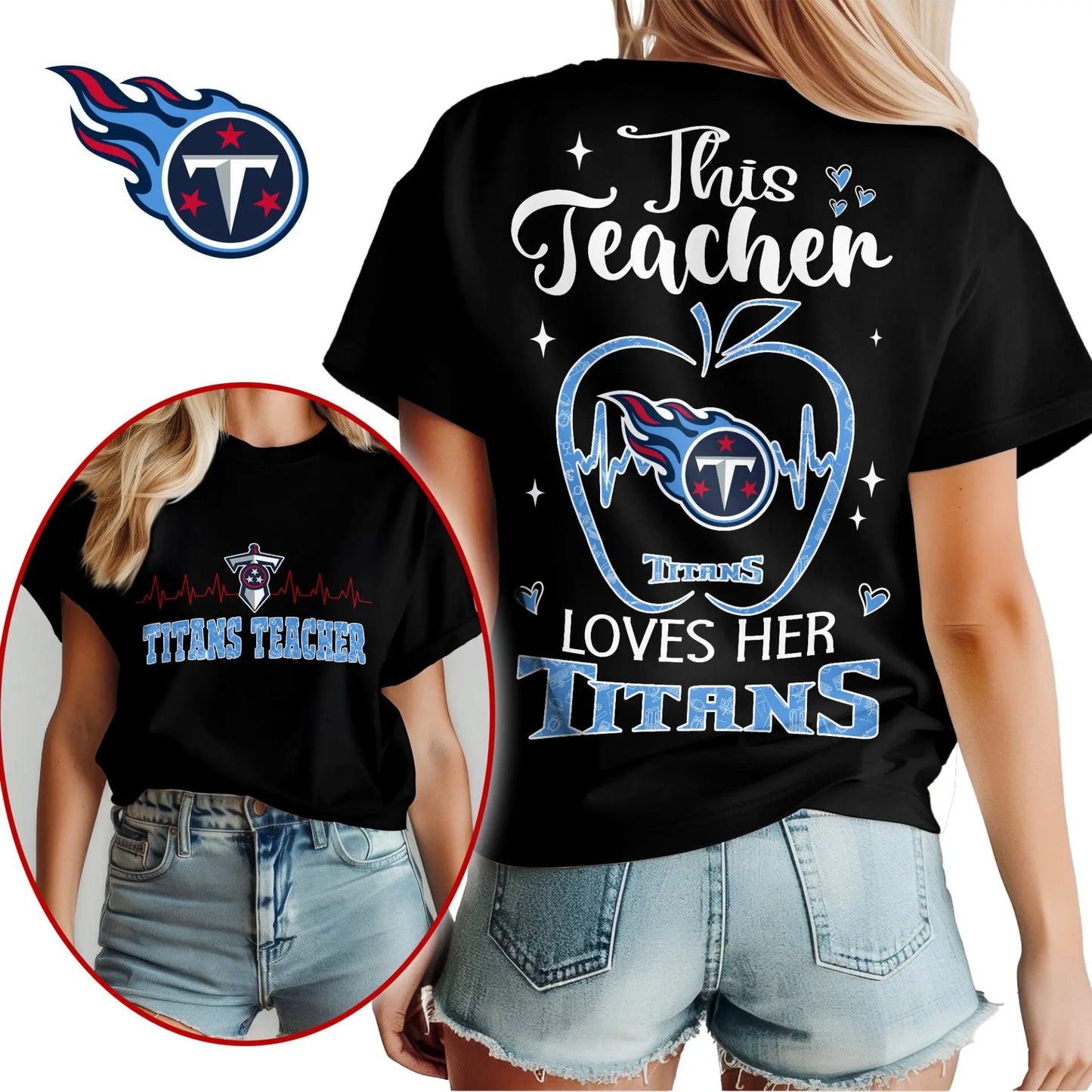 Tennessee Titans | Premium Teacher Appreciation Month Women Shirt NY – HuddleStyle.com - Image 5