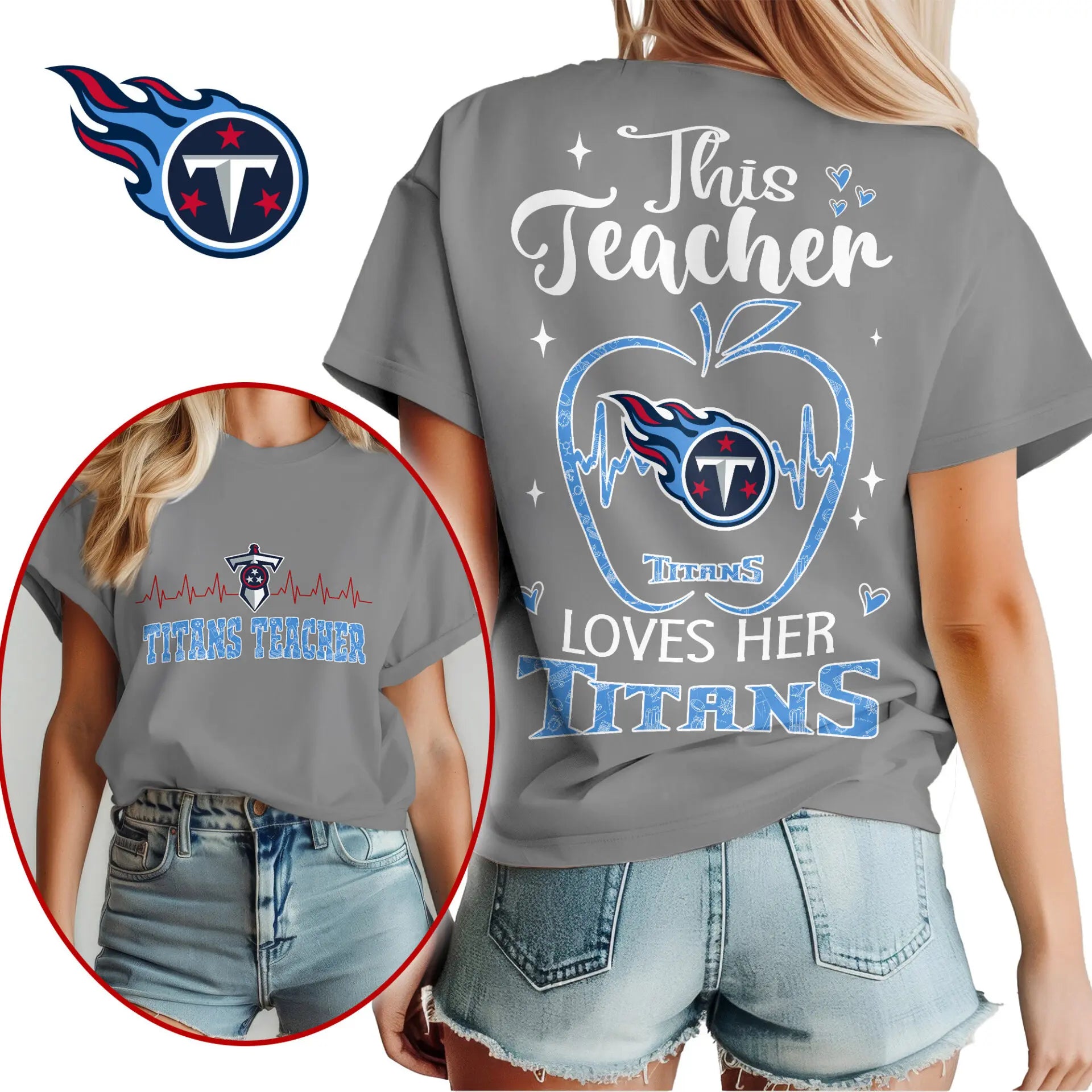 Tennessee Titans | Premium Teacher Appreciation Month Women Shirt NY – HuddleStyle.com - Image 3