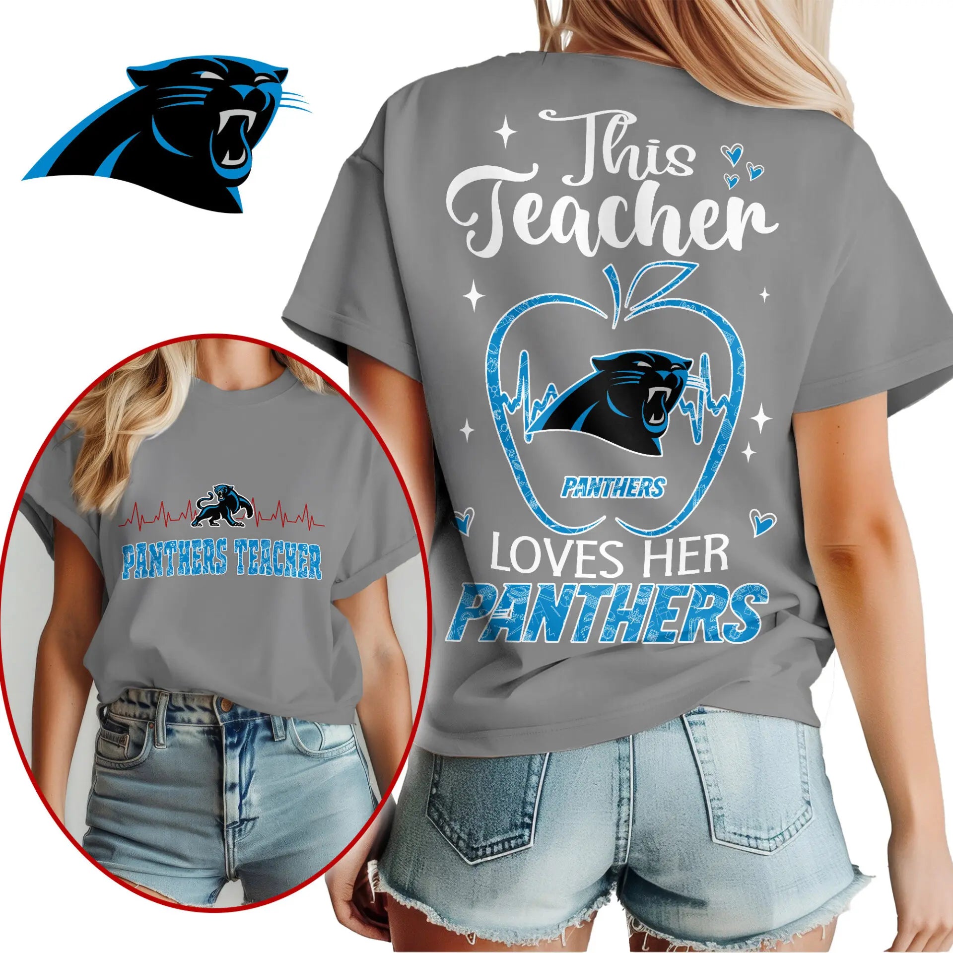 Carolina Panthers | Premium Teacher Appreciation Month Women Shirt NY – HuddleStyle.com - Image 4