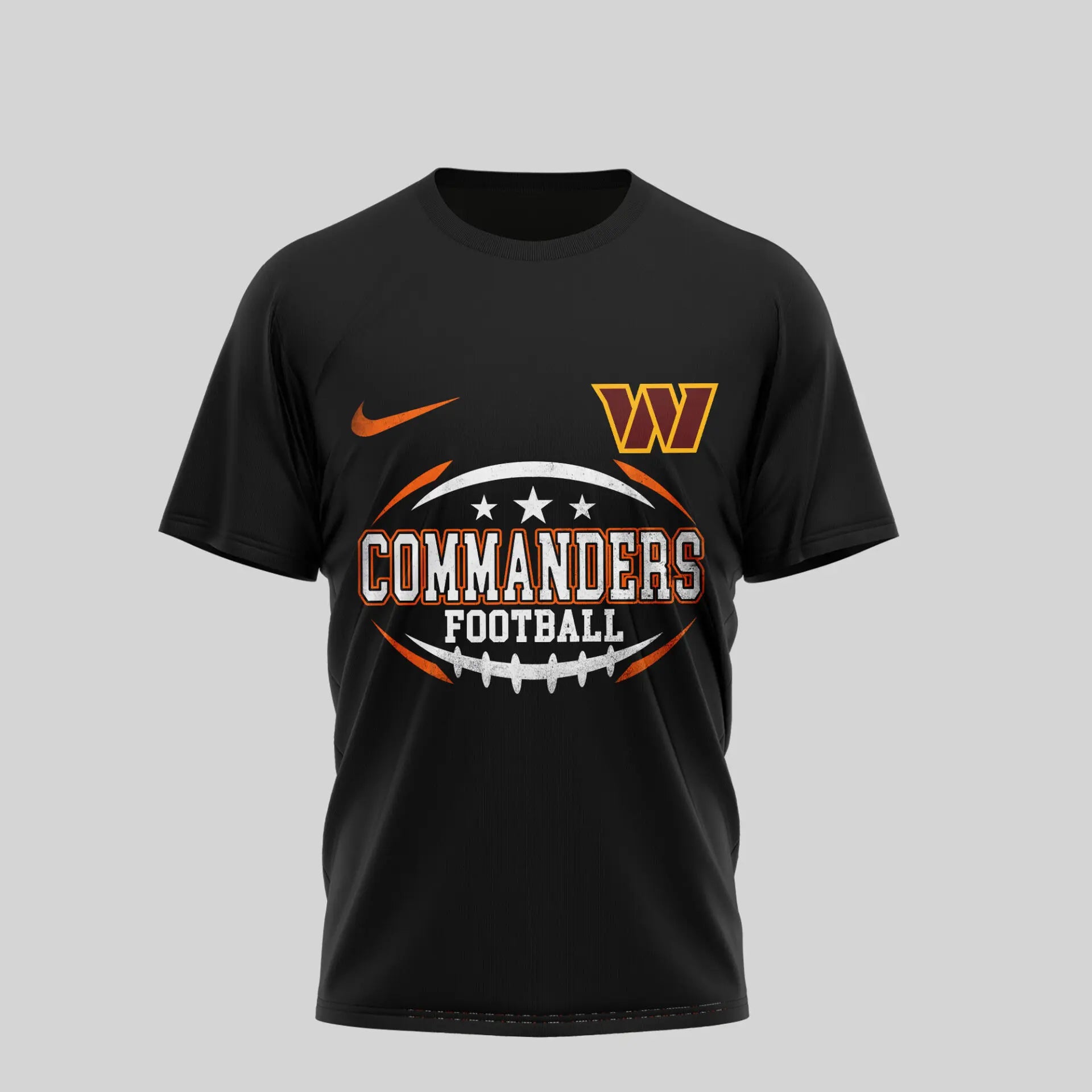 Washington Commanders | Premium NFL Harley Davidson 3D Shirt TD – HuddleStyle.com - Image 2