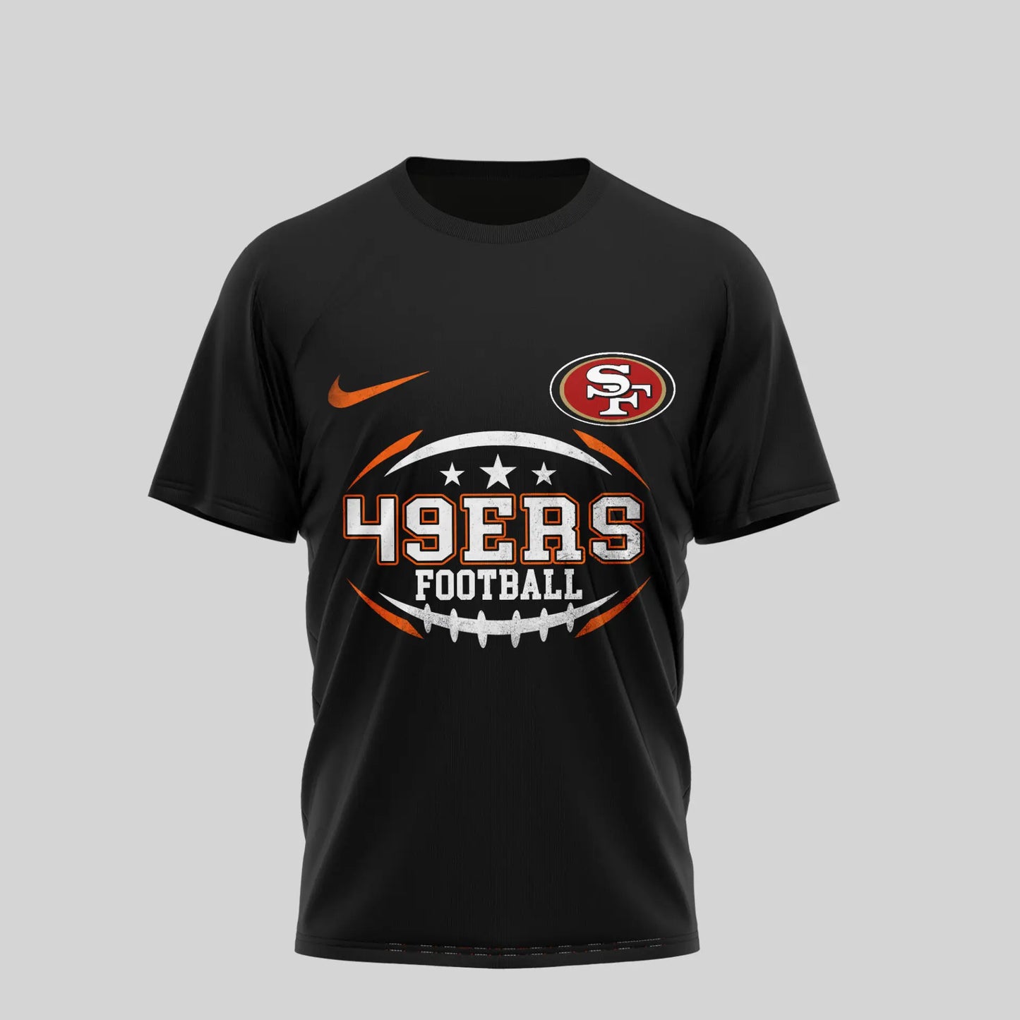 San Francisco 49ers | Premium NFL Harley Davidson 3D Shirt TD – HuddleStyle.com - Main