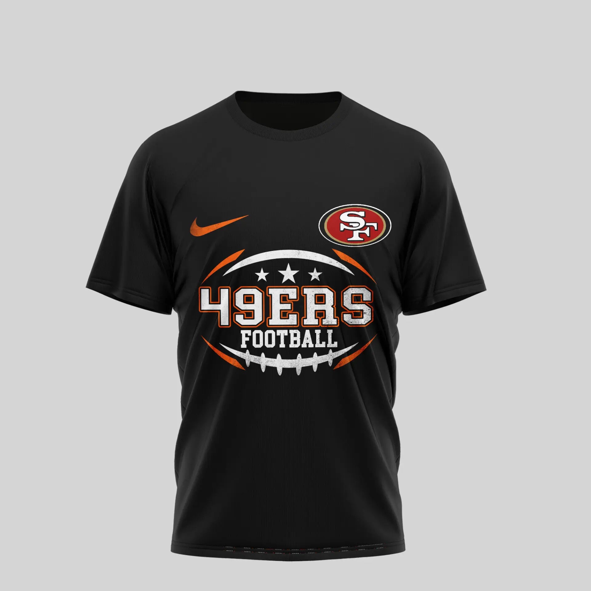 San Francisco 49ers | Premium NFL Harley Davidson 3D Shirt TD – HuddleStyle.com - Main