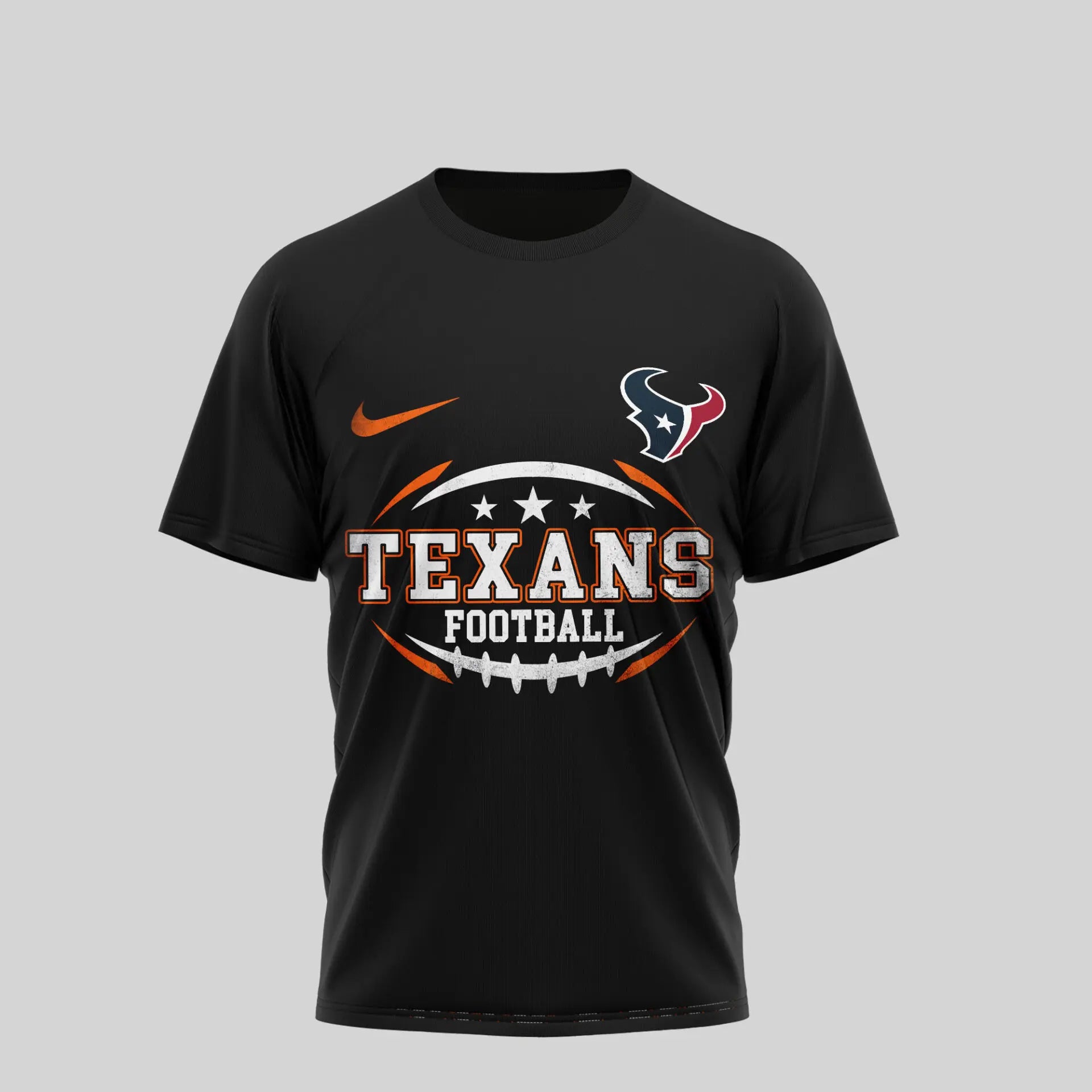 Houston Texans | Premium NFL Harley Davidson 3D Shirt TD – HuddleStyle.com - Image 3