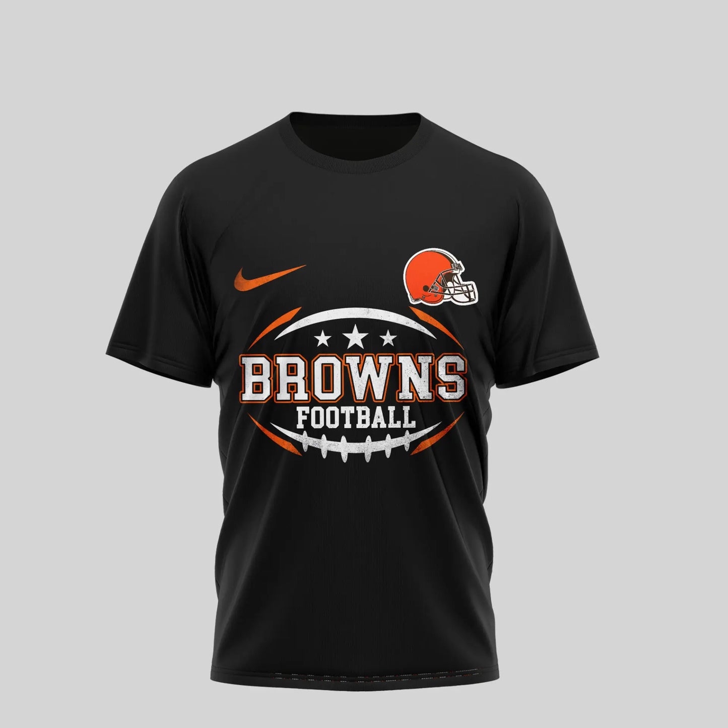 Cleveland Browns | Premium NFL Harley Davidson 3D Shirt TD – HuddleStyle.com - Main