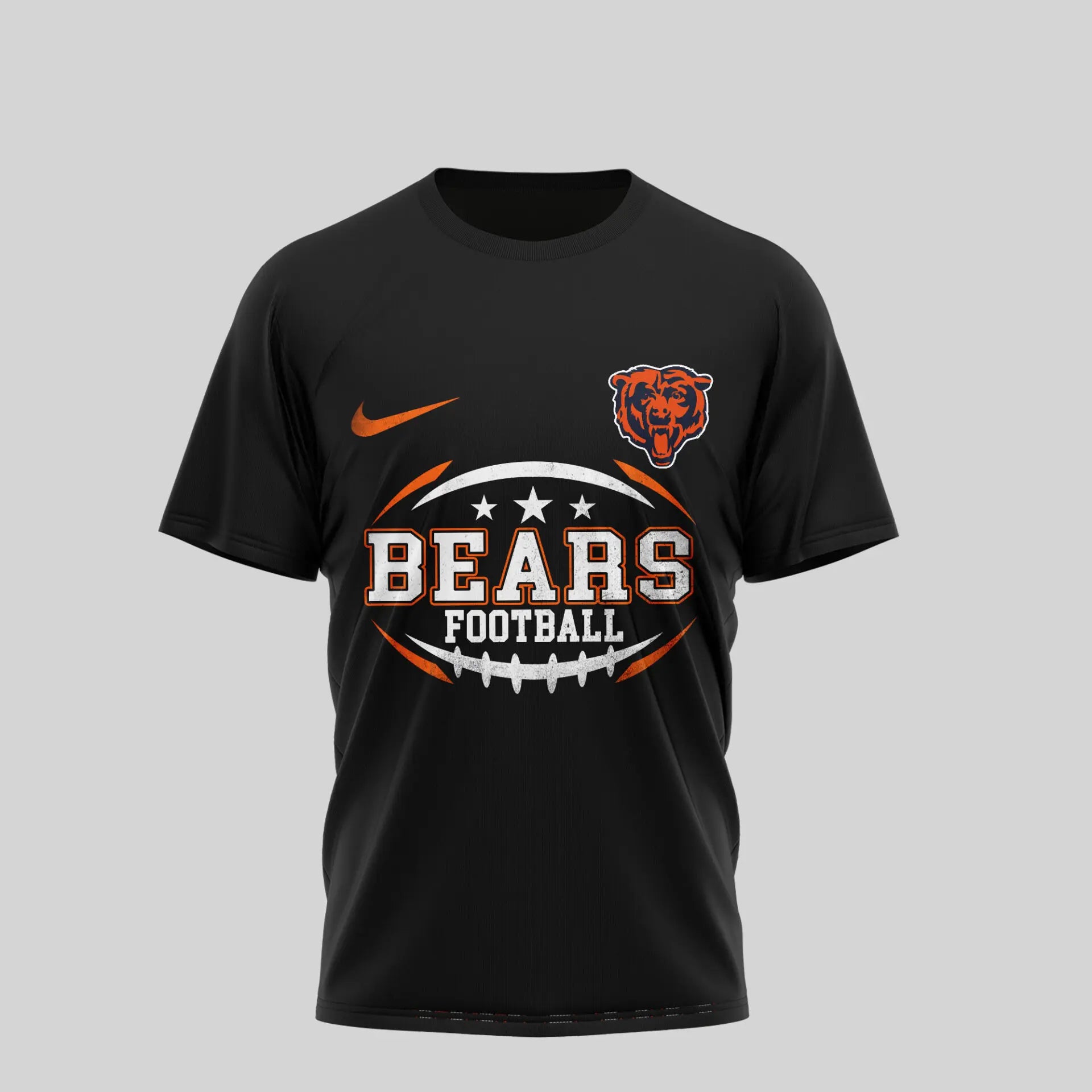 Chicago Bears | Premium NFL Harley Davidson 3D Shirt TD – HuddleStyle.com - Image 4