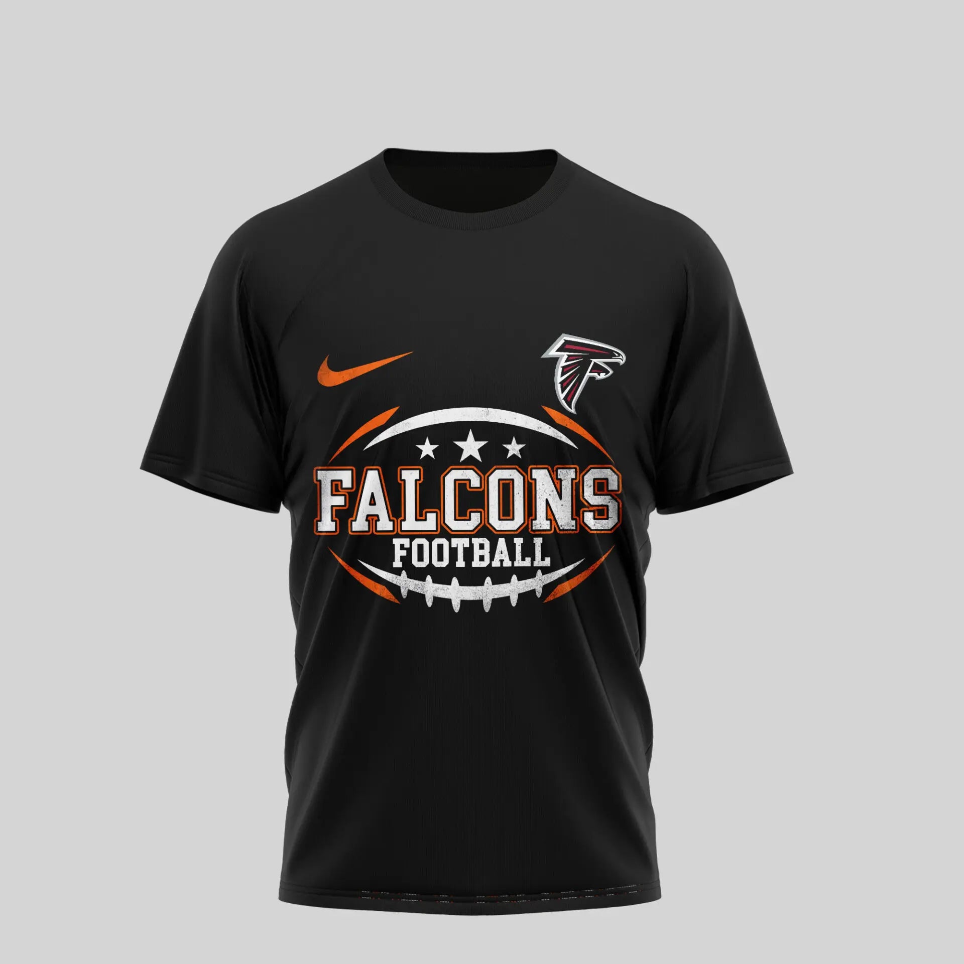 Atlanta Falcons | Premium NFL Harley Davidson 3D Shirt TD – HuddleStyle.com - Image 3
