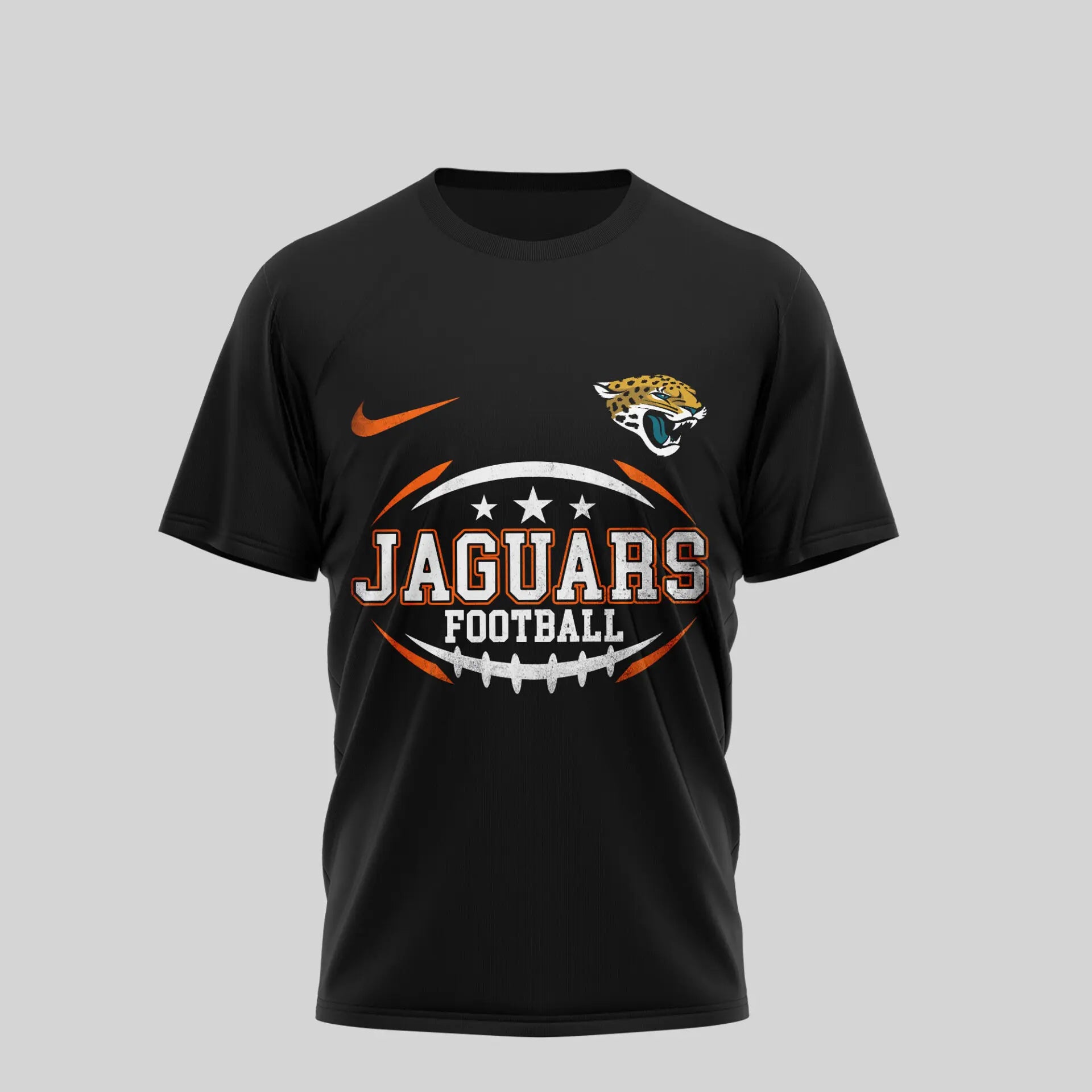 Jacksonville Jaguars | Premium NFL Harley Davidson 3D Shirt TD – HuddleStyle.com - Image 3
