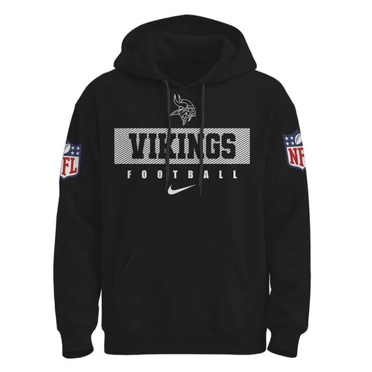 Minnesota Vikings | Premium NFL Pow Mia Hoodie TD – HuddleStyle.com - Main