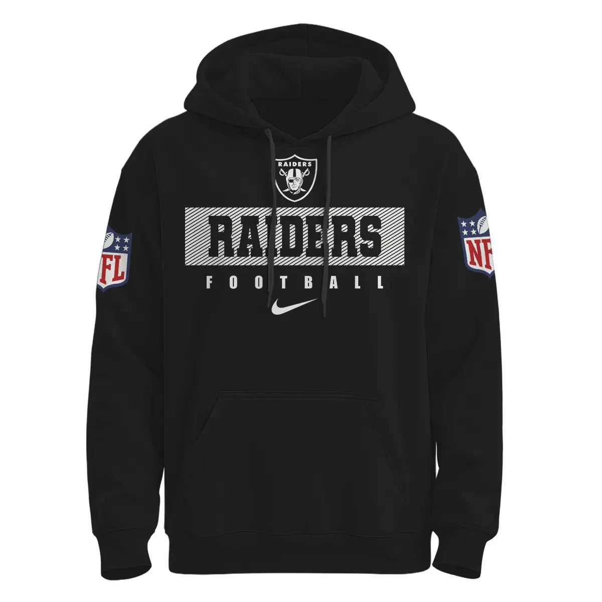 Las Vegas Raiders | Premium NFL Pow Mia Hoodie TD – HuddleStyle.com - Image 3