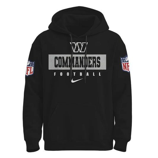 Washington Commanders | Premium NFL Pow Mia Hoodie TD – HuddleStyle.com - Main