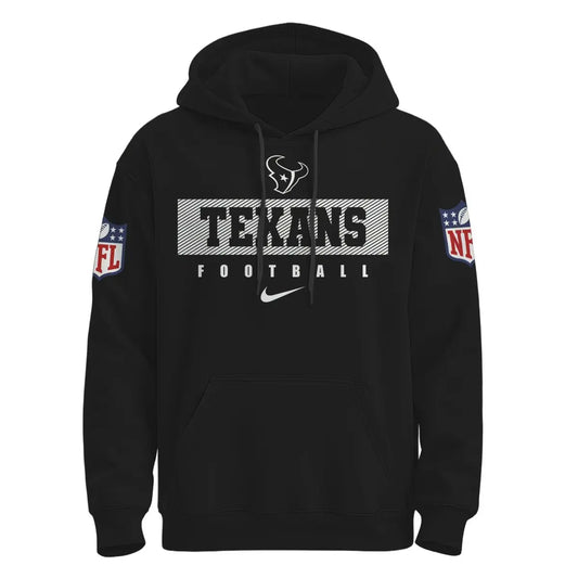 Houston Texans | Premium NFL Pow Mia Hoodie TD – HuddleStyle.com - Main