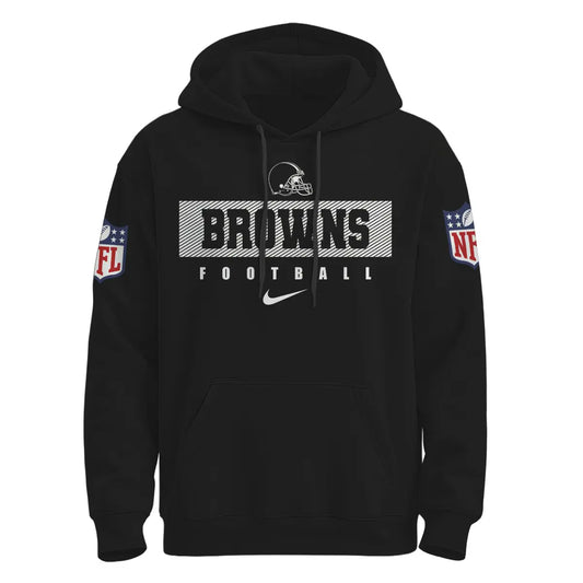 Cleveland Browns | Premium NFL Pow Mia Hoodie TD – HuddleStyle.com - Main