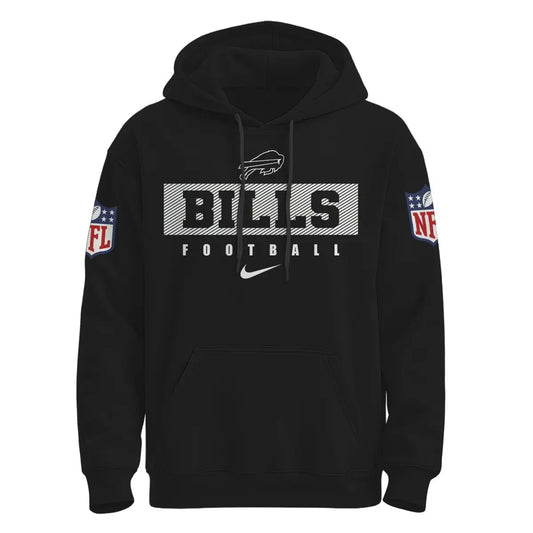 Buffalo Bills | Premium NFL Pow Mia Hoodie TD – HuddleStyle.com - Main