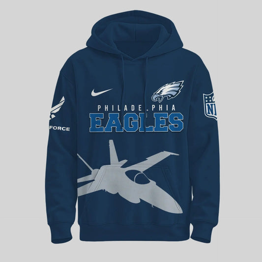 Philadelphia Eagles | Premium NFL U.S. Air Force 78th Anniversary Hoodie TD – HuddleStyle.com - Main