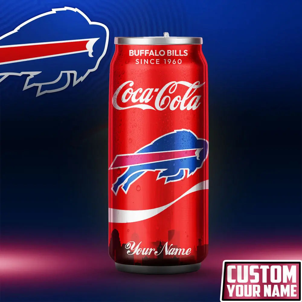 Buffalo Bills | NFL Coca Cola Can Tumbler TD – HuddleStyle.com - Main