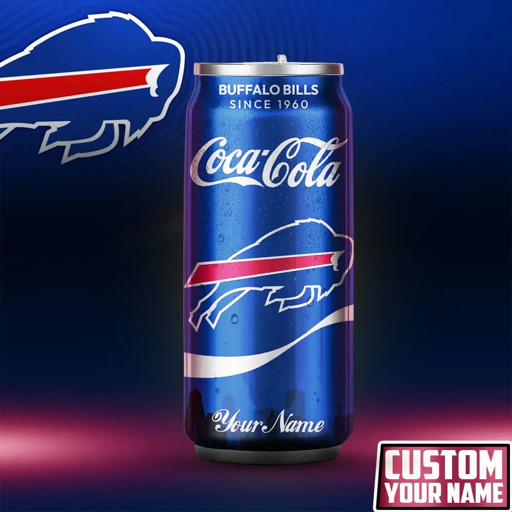 Buffalo Bills | NFL Coca Cola Can Shaped Tumbler TD – HuddleStyle.com - Image 4