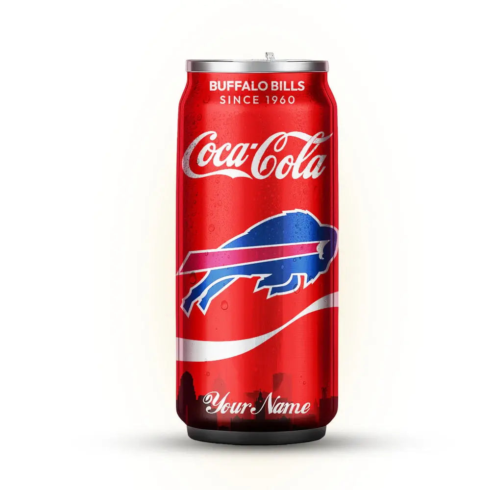 Buffalo Bills | NFL Coca Cola Can Shaped Tumbler TD – HuddleStyle.com - Image 5