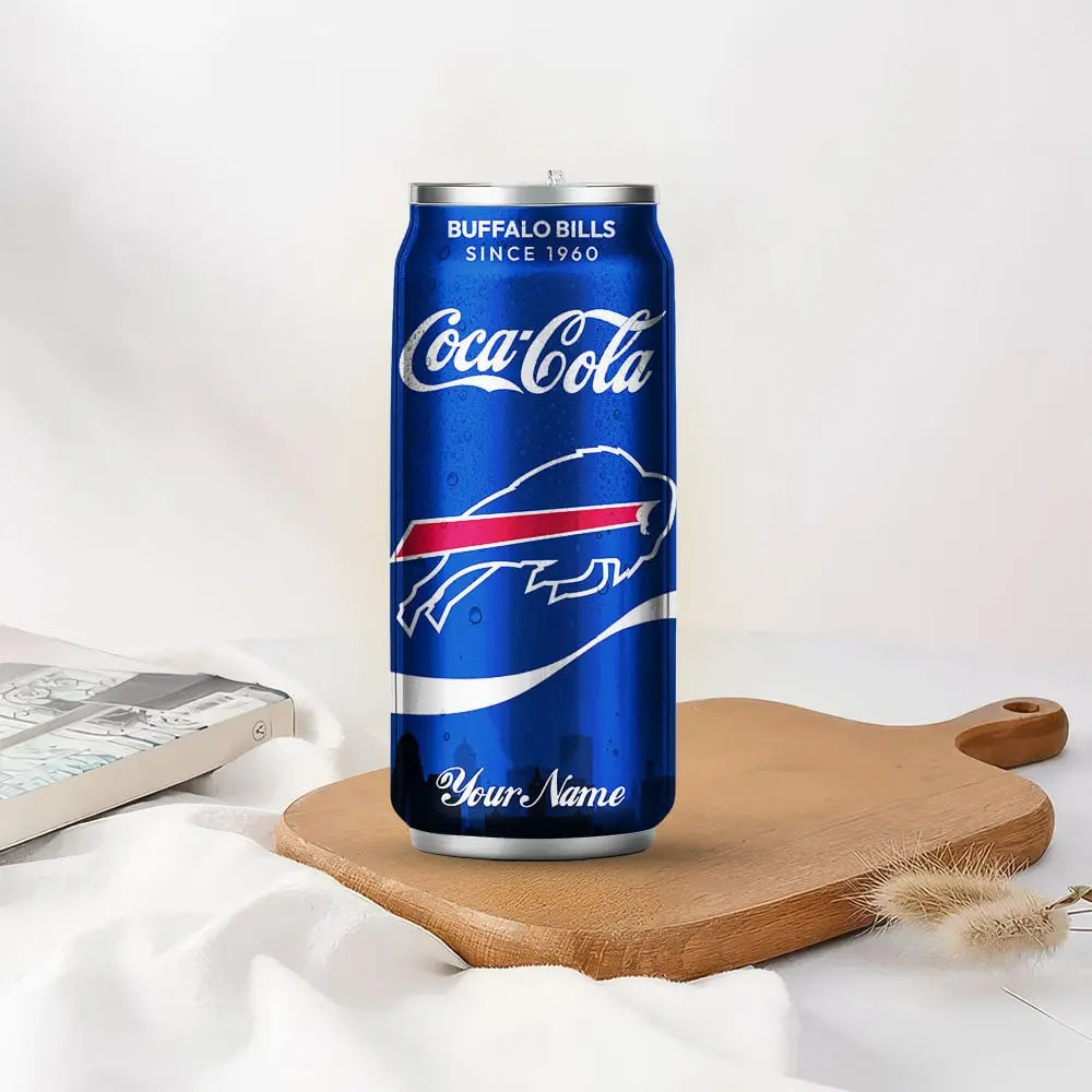 Buffalo Bills | NFL Coca Cola Can Shaped Tumbler TD – HuddleStyle.com - Main