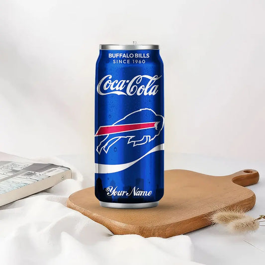 Buffalo Bills | NFL Coca Cola Can Shaped Tumbler TD – HuddleStyle.com - Main