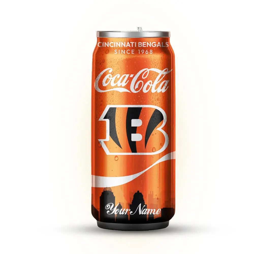 Cincinnati Bengals | NFL Coca Cola Can Tumbler TD – HuddleStyle.com - Image 6