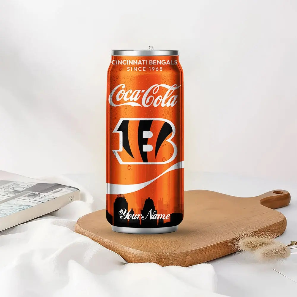 Cincinnati Bengals | NFL Coca Cola Can Tumbler TD – HuddleStyle.com - Image 5