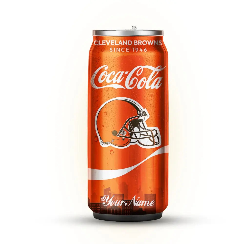 Cleveland Browns | NFL Coca Cola Can Tumbler TD – HuddleStyle.com - Image 6
