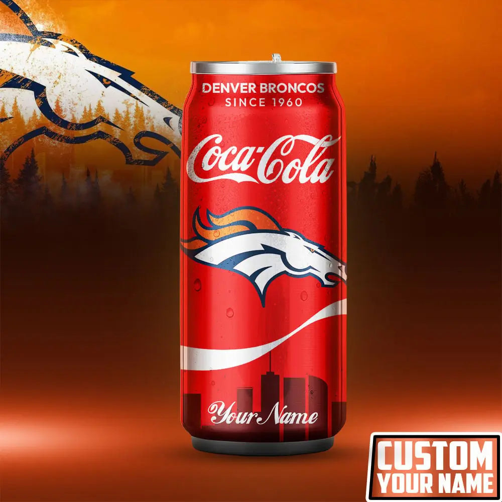 Denver Broncos | NFL Coca Cola Can Tumbler TD – HuddleStyle.com - Main