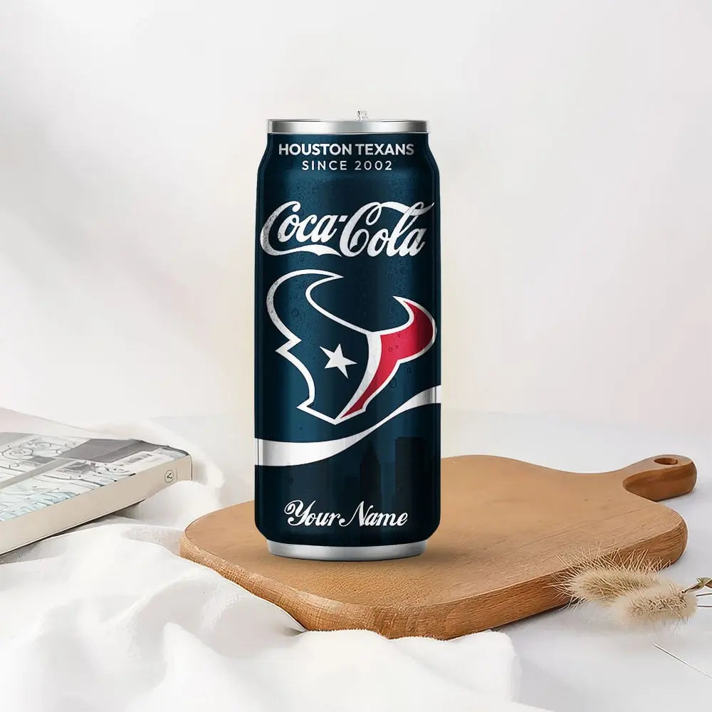 Houston Texans | NFL Coca Cola Can Tumbler TD – HuddleStyle.com - Image 5