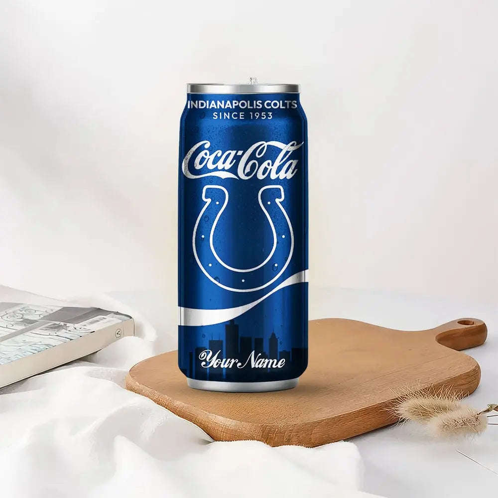 Indianapolis Colts | NFL Coca Cola Can Tumbler TD – HuddleStyle.com - Image 5