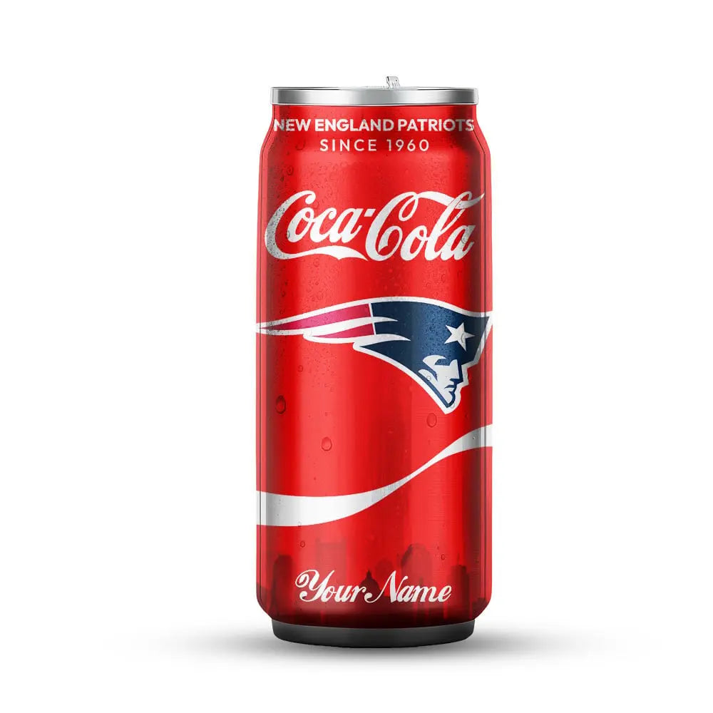 New England Patriots | NFL Coca Cola Can Tumbler TD – HuddleStyle.com - Image 3