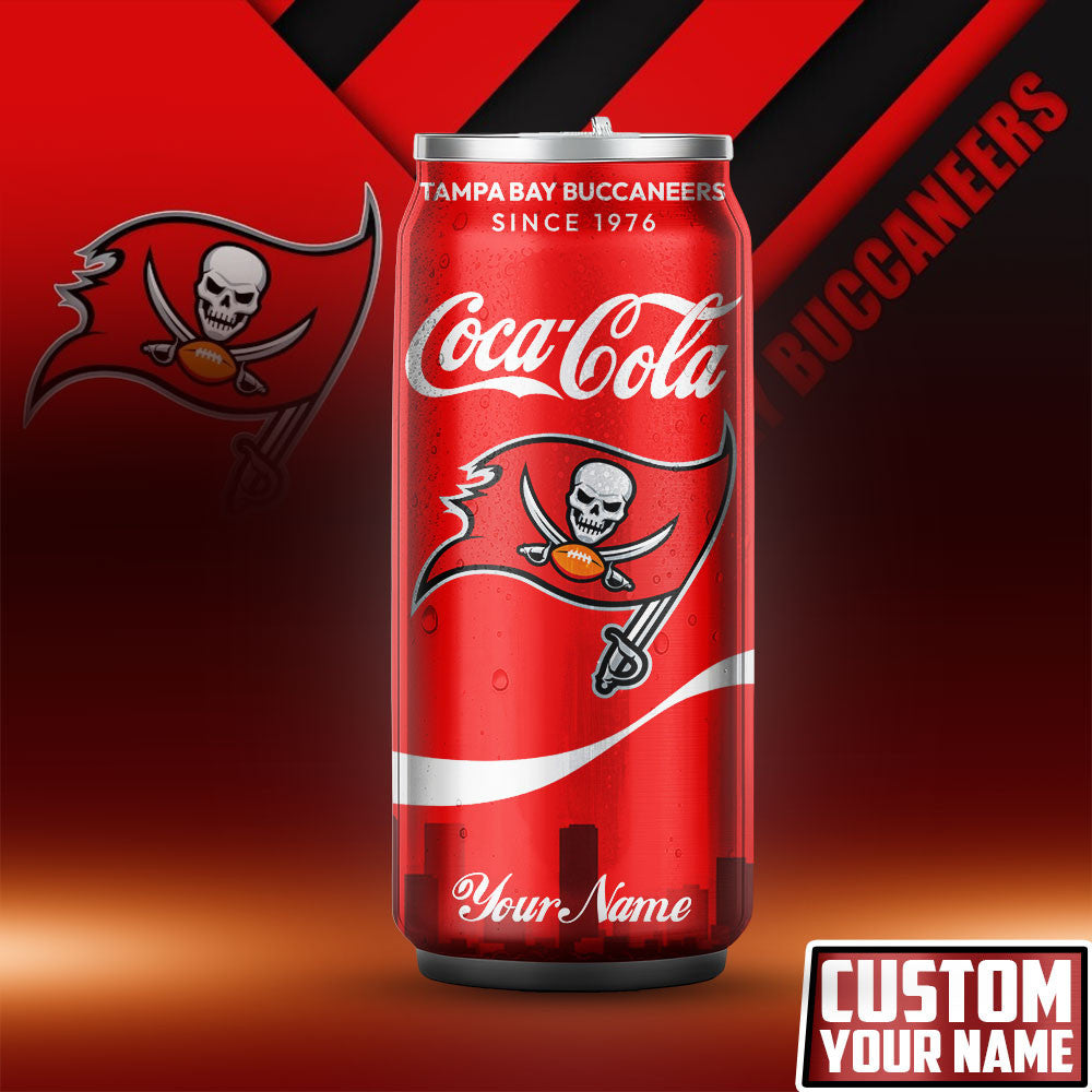 Tampa Bay Buccaneers | NFL Coca Cola Can Shaped Tumbler TD