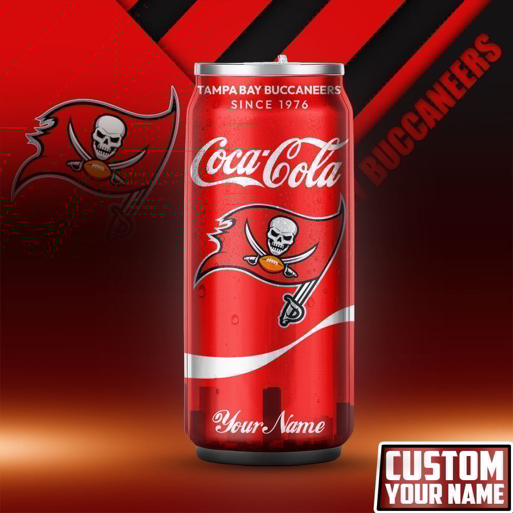 Tampa Bay Buccaneers | NFL Coca Cola Can Shaped Tumbler TD