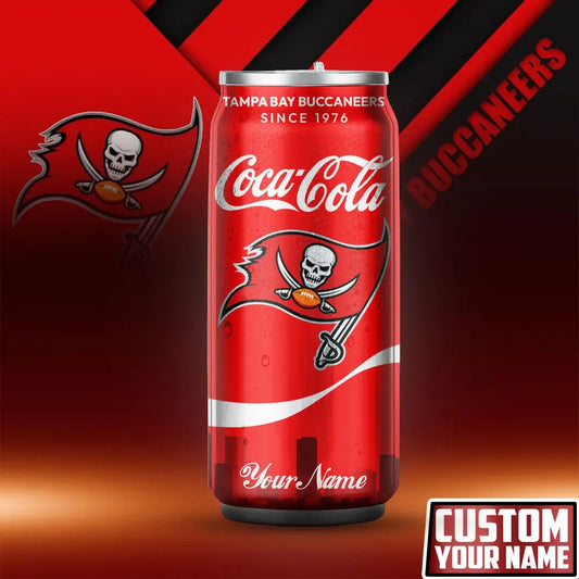 Tampa Bay Buccaneers | NFL Coca Cola Can Tumbler TD – HuddleStyle.com - Main