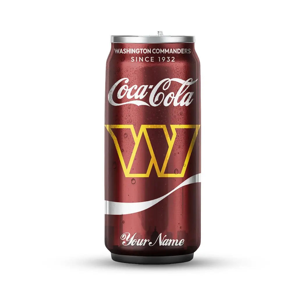 Washington Commanders | NFL Coca Cola Can Tumbler TD – HuddleStyle.com - Image 6