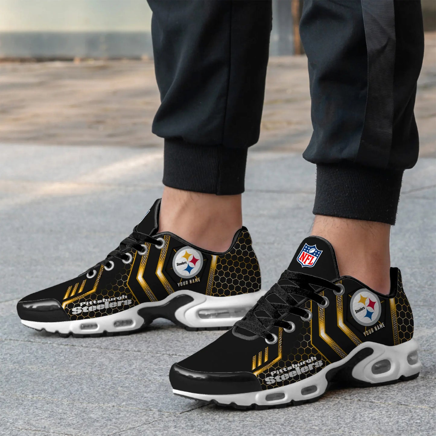 Pittsburgh Steelers | NFL Personalized Air Max Shoes Exclusive Edition TD200925 – HuddleStyle.com - Image 3