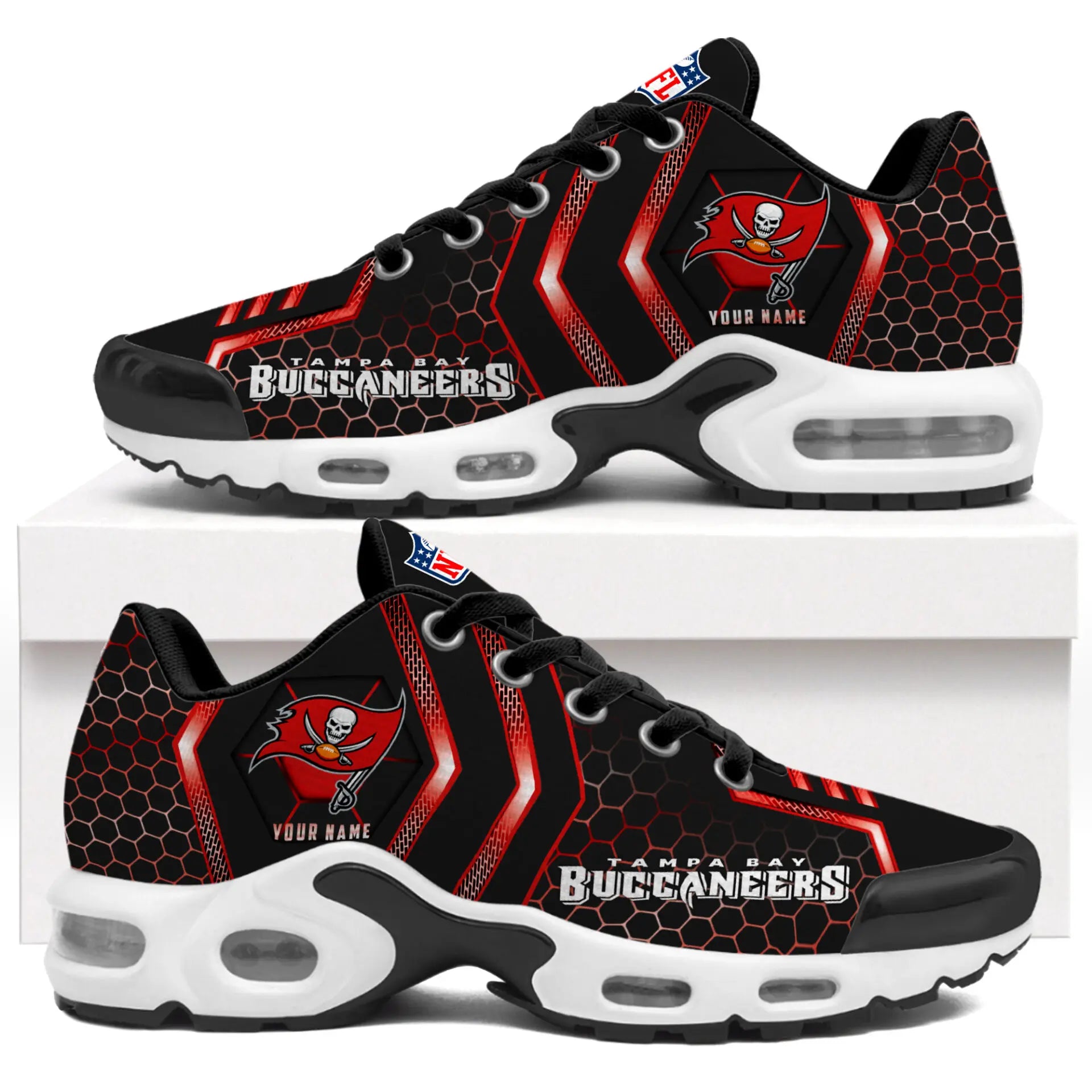 Tampa Bay Buccaneers | NFL Personalized Air Max Shoes Exclusive Edition TD200925 – HuddleStyle.com - Image 2